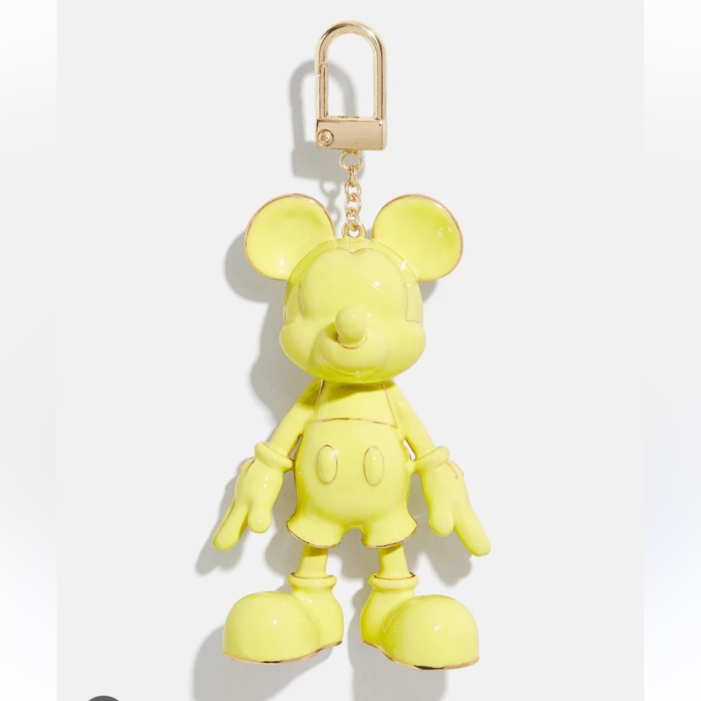 NWT Collector’s Mickey Mouse bag charm by BaubleBar in sweet yellow